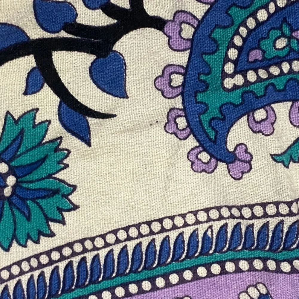 Elephant Mandala Bohemia Round Tapestry Tablecloth Cotton Elephant Moose Print